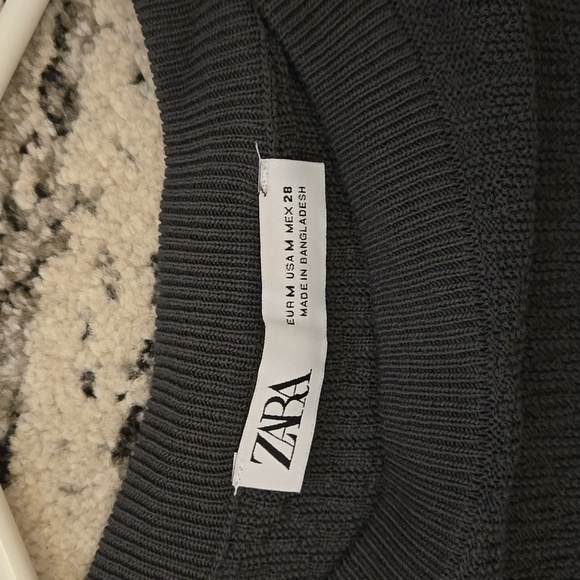 Zara Charcoal Long Sleeve Maxi Dress - Picture 3 of 5